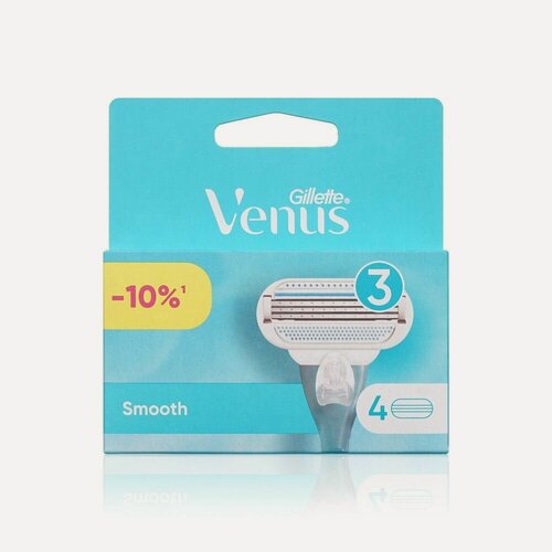 Изображение товара Кассеты для станка Venus сменные 4шт