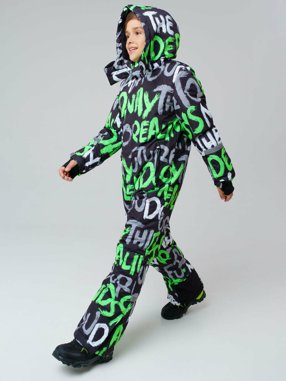 Комбинезон горнолыжный playToday размер 134  черный