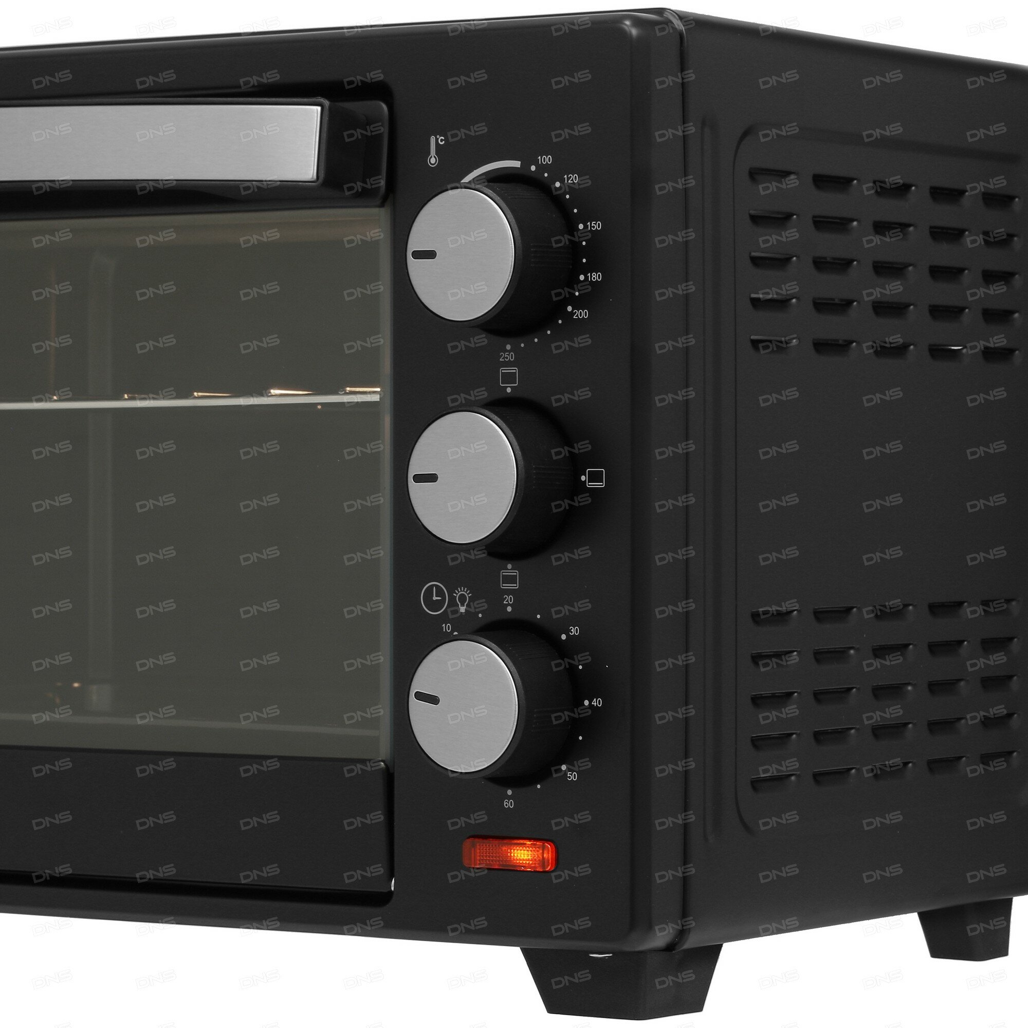 Мини-печь Aceline "VN-2000", 20л, механическое управление, черная — фото 1