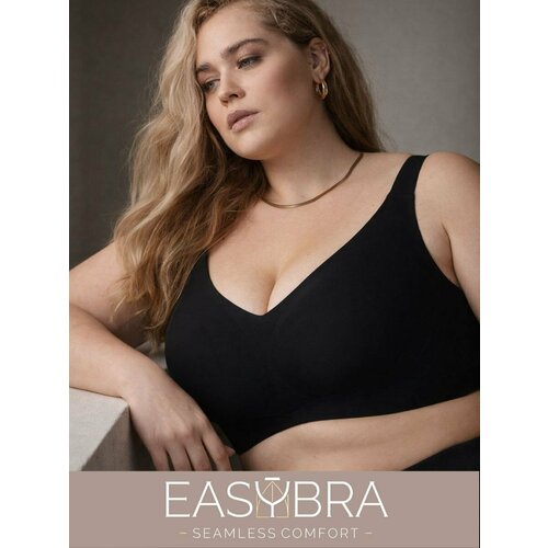 фото Бюстгальтер easy bra extra support easy bra, размер 2xl, черный