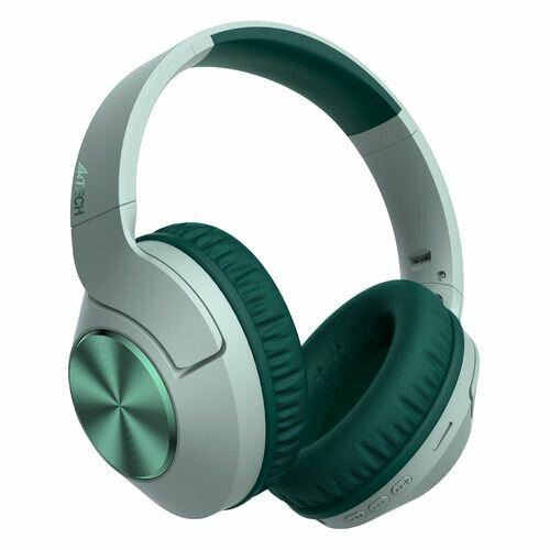 Наушники A4TECH 2Drumtek BH300, Bluetooth, мониторные, зеленый [bh300 matcha green]