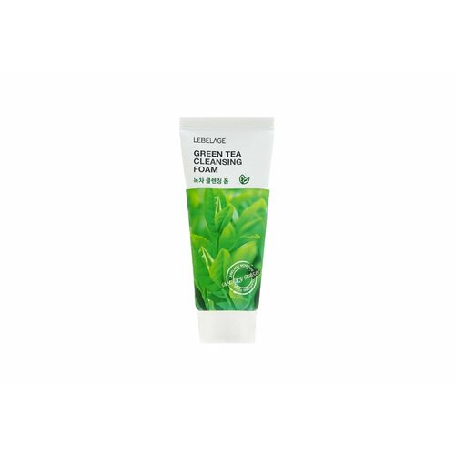 LEBELAGE Пенка для умывания с экстрактом зеленого чая Green Tea Cleansing Foam пенка для умывания с экстрактом зеленого чая lebelage green tea cleansing foam 100