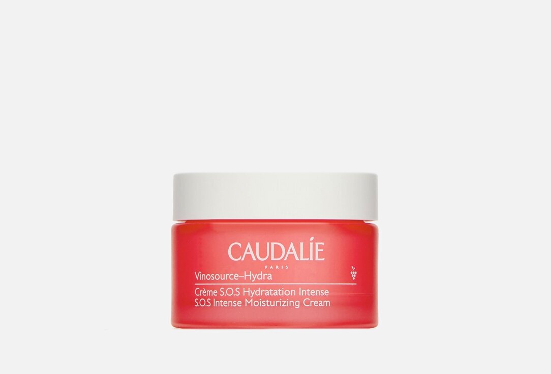 Интенсивно увлажняющий S.O.S. крем в банке Caudalie, Vinosource-Hydra S. O. S Intense Moisturizing Cream 50мл