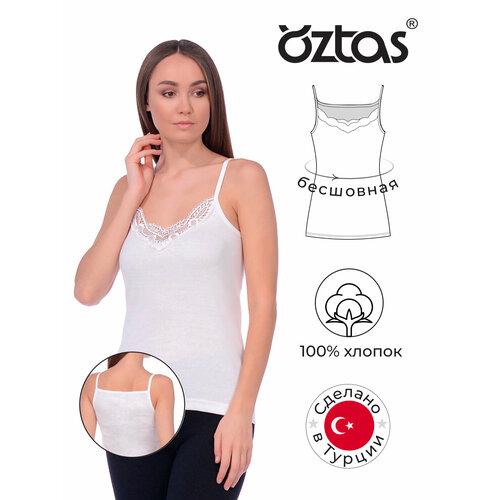 фото Майка женская oztas a2009-m-белый
