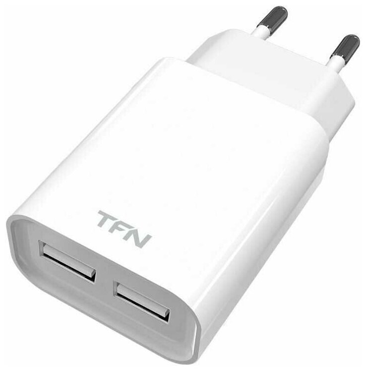 Сетевое зарядное устройство TFN 2.4A* 2USB