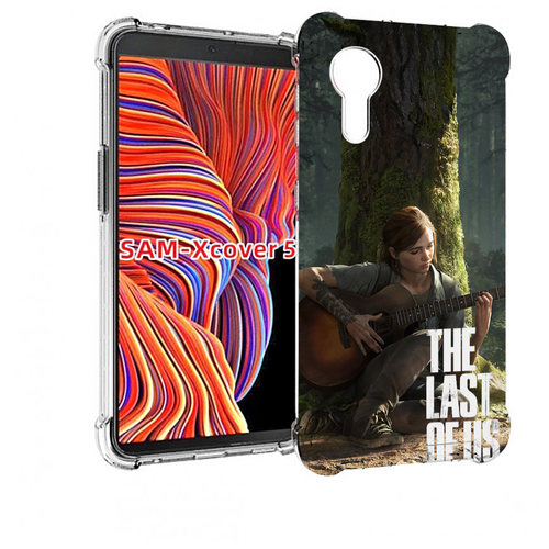 Чехол MyPads The Last of Us Part II для Samsung Galaxy Xcover 5 задняя-панель-накладка-бампер чехол mypads the last of us part ii для lenovo vibe p2 5 5 p2a42 задняя панель накладка бампер