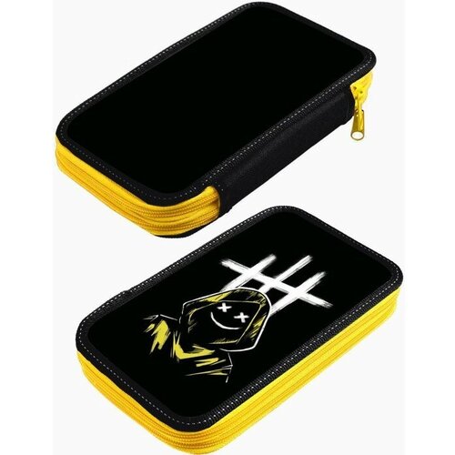 Пенал 2 секции 125 х 205 х 40 мм Маска 2 ламинированный картон 617₽