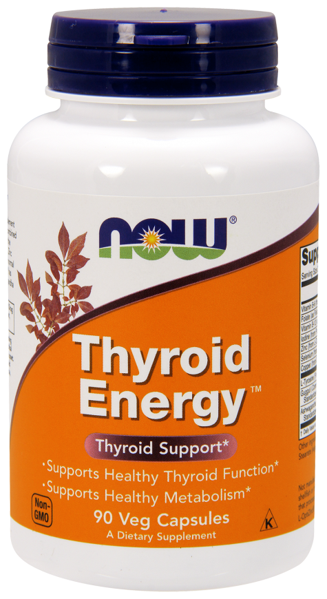 NOW Тироид Энерджи 90 капсул (Thyroid Energy)