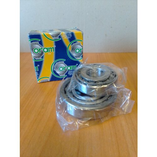 Подшипники 73057307 комплектпередней ступицы для ам ГАЗ 2410 31029 3302 Газель Соболь наружный внутренний CORAM Италия 2505₽