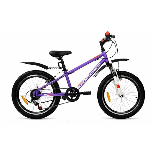 Горный детский велосипед Forward - Unit 20 20 2022 Фиолетовый Белый 1279000₽