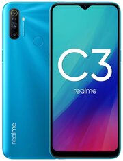 Смартфон realme C3 3/32 ГБ RU, Dual nano SIM, холодный синий