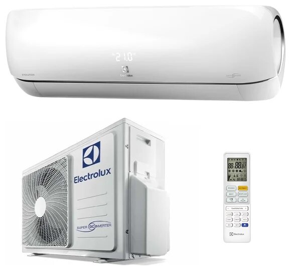 Сплит-система инверторного типа ELECTROLUX EACS/I-11HEV/N3 комплект - фотография № 1