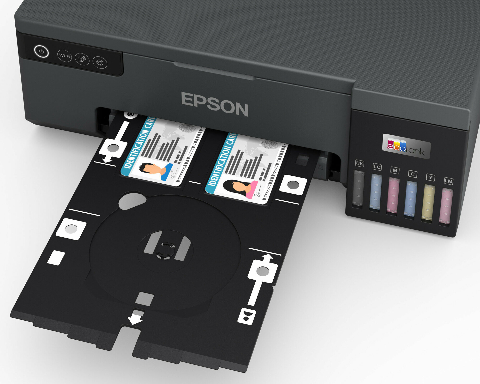 Принтер струйный Epson L8050 цветн A4 черный