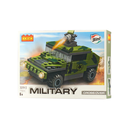 Конструктор COGO Military 3019-3, 110 дет.