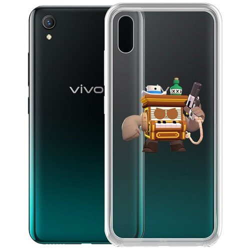 фото Чехол-накладка clear case brawl stars-8-бит из салуна для vivo y1s krutoff group