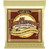 ERNIE BALL 2013 Earthwood 80/20 Bronze Custom Light 10-46 - Струны для 12 струнной акустической гитары