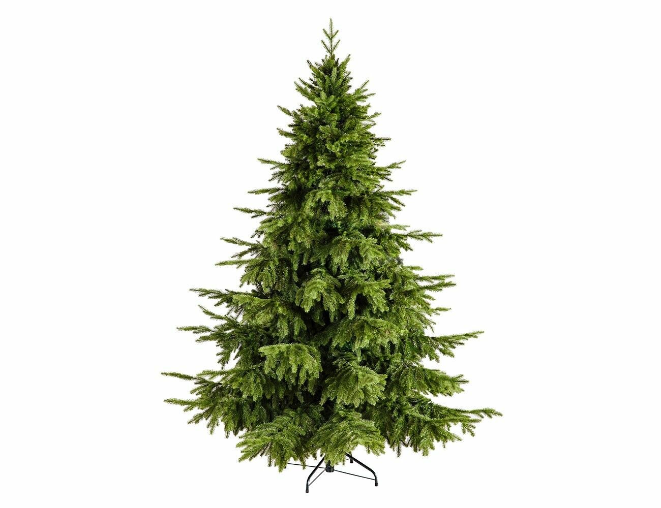 Искусственная елка Шотландия 250 см, литая 100%, комнатная подставка, CRYSTAL TREES KPN4725
