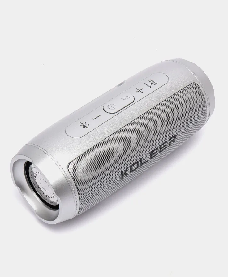 Беспроводная колонка KOLEER / Bluetooth 5.0 / Stereo / AUX / USB Flash / Micro SD / FM