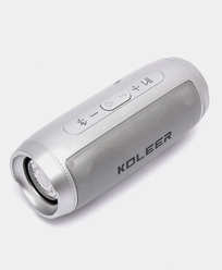 Беспроводная колонка KOLEER / Bluetooth 5.0 / Stereo / AUX / USB Flash / Micro SD / FM