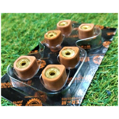 Ролики вариатора для скутера Honda 50, 139QMB 16x13mm 12g D-профиль