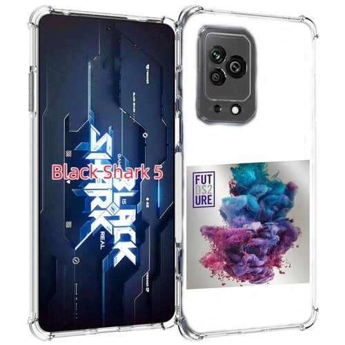 Чехол MyPads Future - DS2 (Dirty Sprite 2) для Xiaomi Black Shark 5 задняя-панель-накладка-бампер чехол mypads future ds2 dirty sprite 2 для xiaomi redmi a1 plus задняя панель накладка бампер