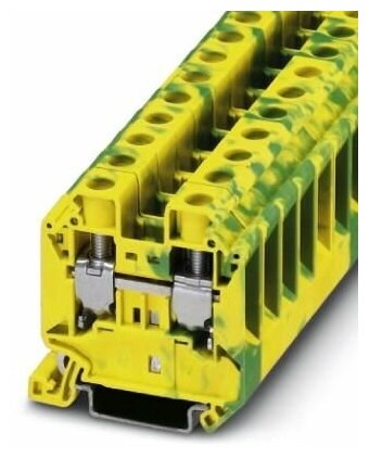 фото UT 16-PE Клеммник на DIN-рейку 16мм. кв. (жёлто-зелёный) Phoenix Contact, 3044212