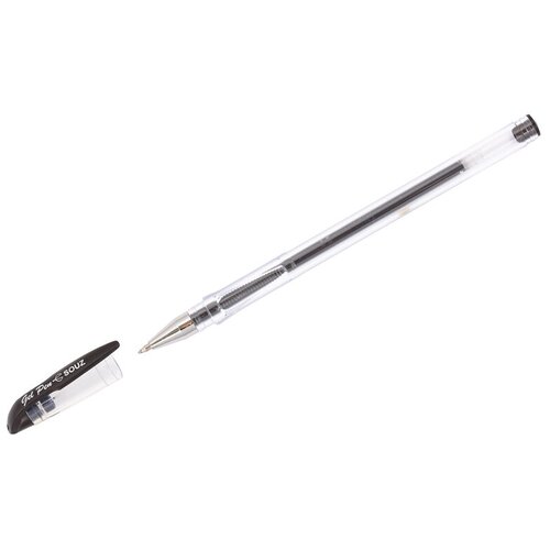 Ручка гелевая Союз Gel Pen (0.5мм, черный) 12шт. (РГ 165-02)