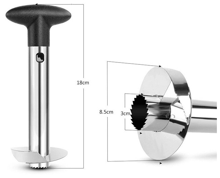 Нож для нарезки ананаса - фотография № 7