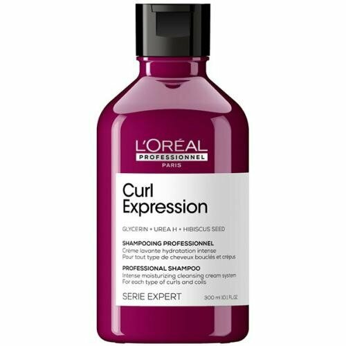 Loreal Curl Expression- Увлажняющий шампунь для всех типов кудрявых волос , 300 мл