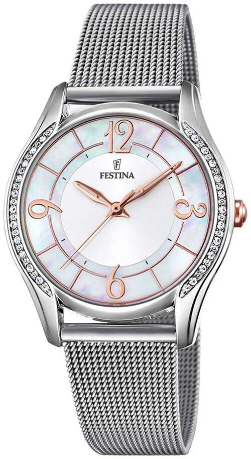 Наручные часы FESTINA Mademoiselle, серебряный, белый