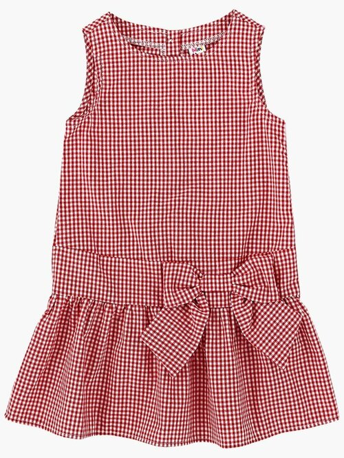 Платье Mini Maxi, размер 104, белый, красный