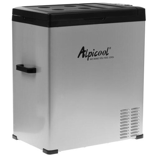Автомобильный холодильник Alpicool C75, серебристый/черный
