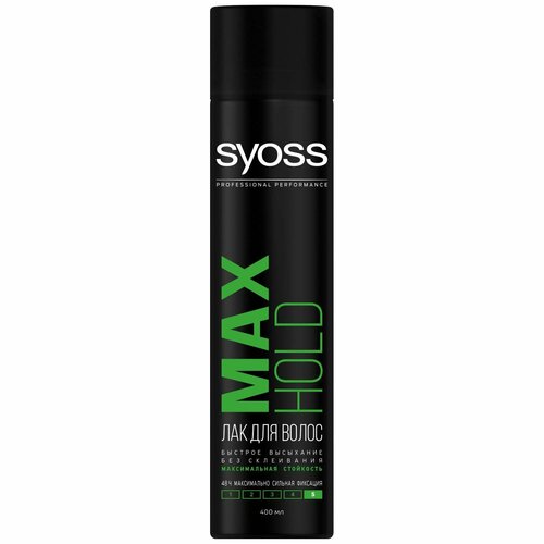 Лак для волос SYOSS Max Hold