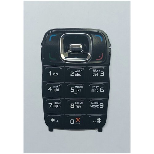 Клавиатура Nokia 6131 чёрная 295₽