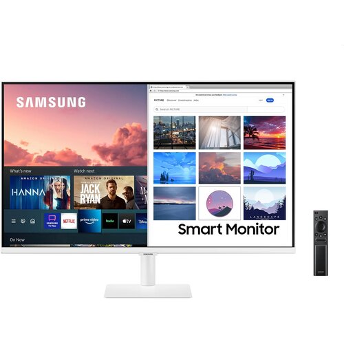 Монитор Samsung LS32AM703UUXEN белый 4867000₽