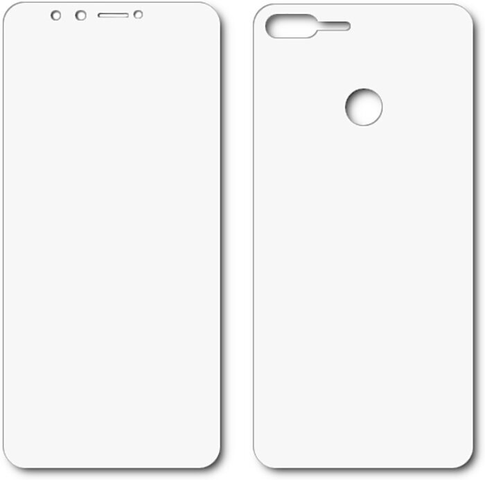 Гидрогелевая пленка LuxCase для Honor 9 Lite 0.14mm Matte Front and Back 87625 - фото №8