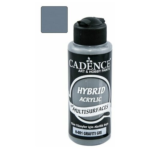 Акриловая краска Cadence Hybrid Acrylic Paint. Graffiti Gray-H81 10ml angelus hand painted graffiti bag shoes leather changed custom made paint without fading acrylic paint shoe culture