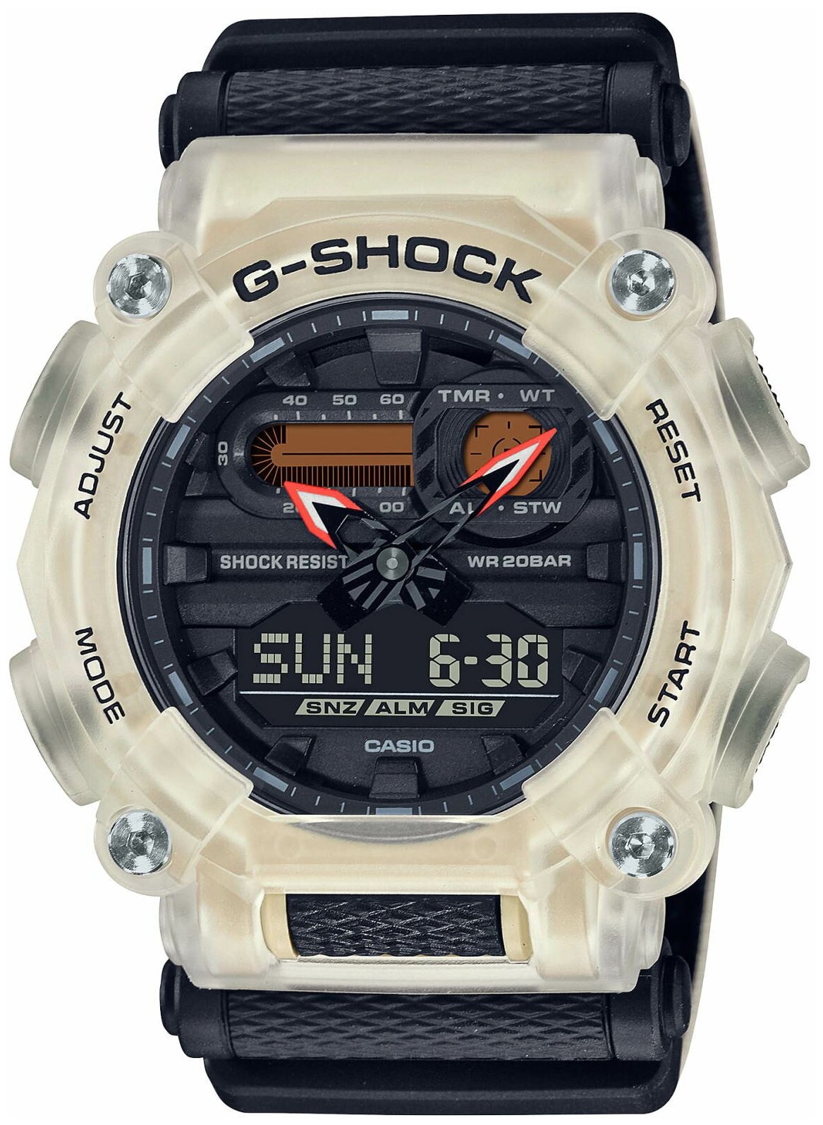 Японские наручные часы Casio G-SHOCK GA-900TS-4AER с хронографом
