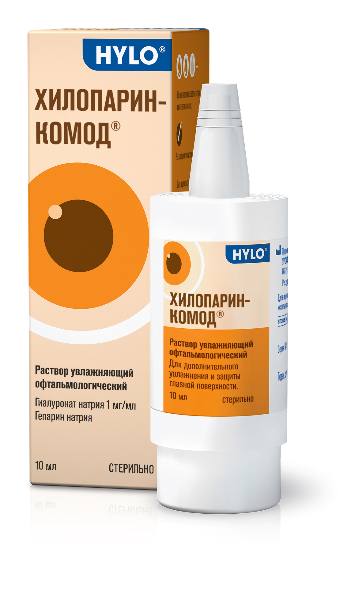 Хилопарин-комод гл. капли фл., 10 мл, 10 мл, 80 г