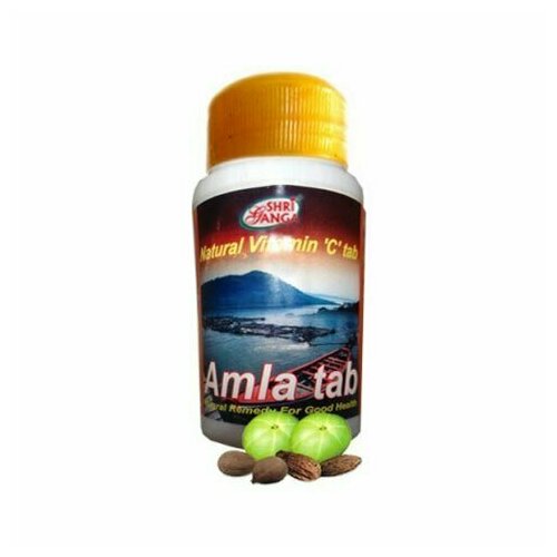 Амла Шри Ганга (Amla Shri Ganga) Для иммунитета, источник витамина С, 200 таб.