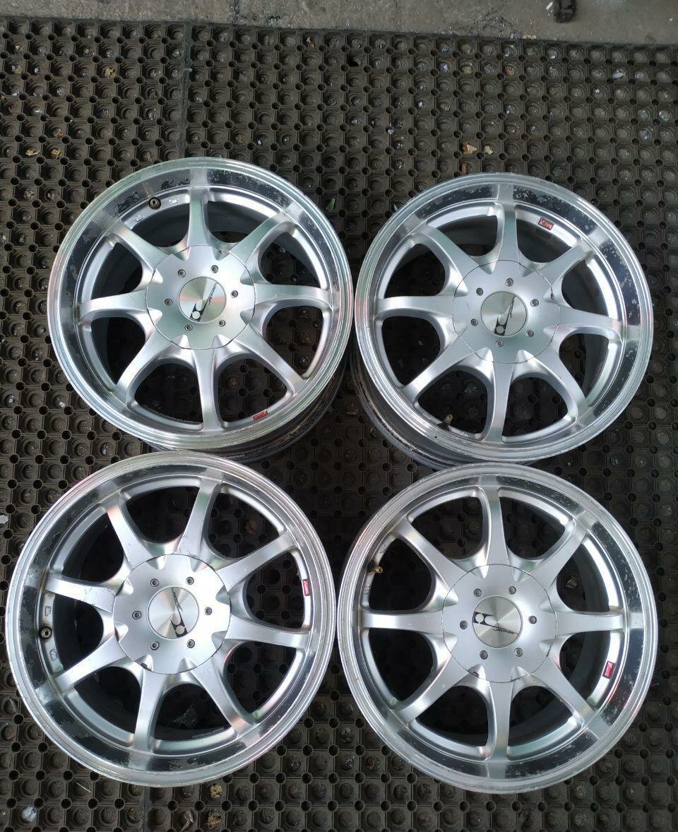 Колесные диски Replica 6.5xR15/5x108 63.3 Серебристый с полированной лицевой поверхностью (Реплика)