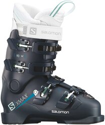 Горнолыжные ботинки Salomon X Max 90 W, р. 4 / 22, petrol blue/petrol blue/aruba blue