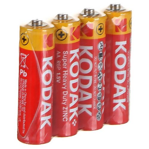 Батарейка солевая Kodak AA 4шт