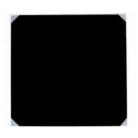 Фон стеклянный черный 60х60 см Fotokvant BP-6060
