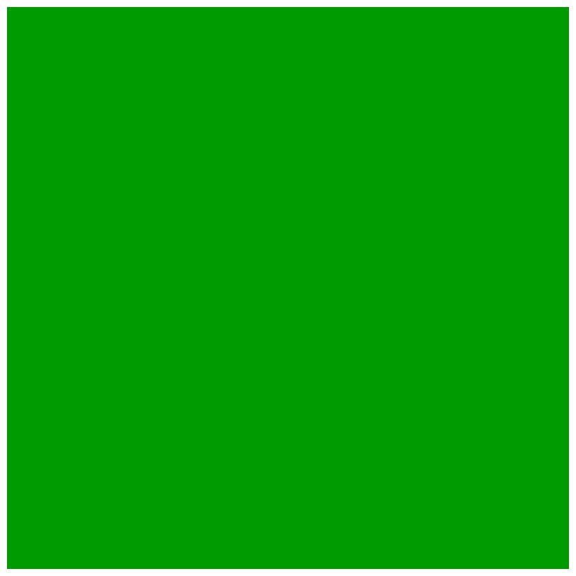 Фон бумажный 135x600 см цвет зеленый хромакей Vibrantone VBRT1125 Greenscreen 25