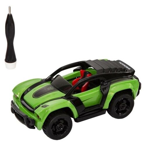 Машина инерционная разборная, 13 см, 10 деталей, микс.