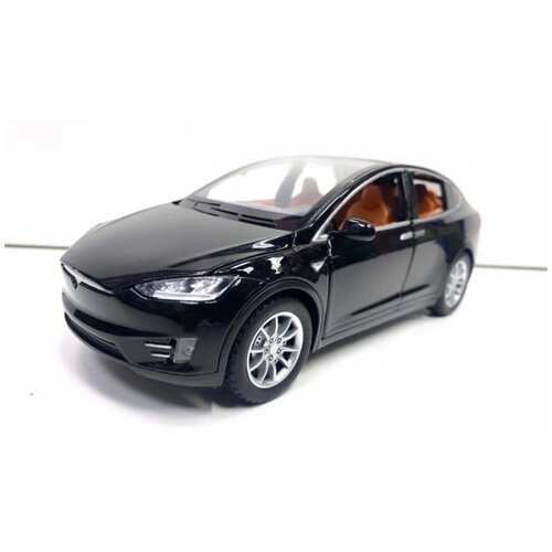 Металлическая машинка модель Tesla Model X 1:22