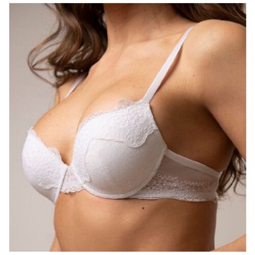 Бюстгальтер классика Imprelly чашка с пуш-ап размер 80B белый 1162₽