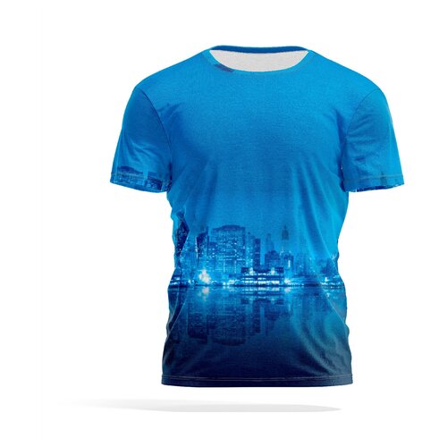 фото Футболка panin brand, размер xxxl, бирюзовый