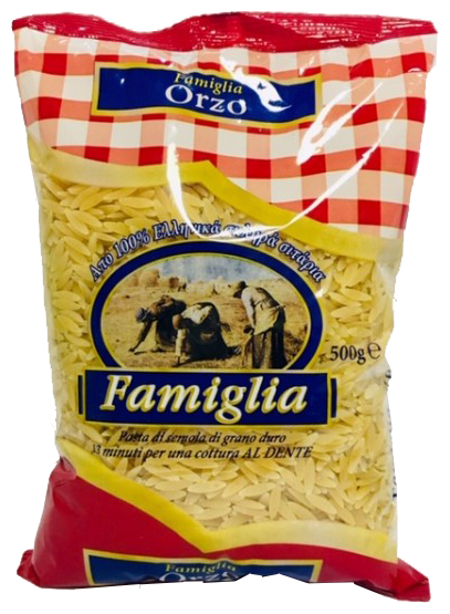 Паста Орцо (Орзо, Ризони) Медиум Famiglia, Греция, пакет 500г - фотография № 3